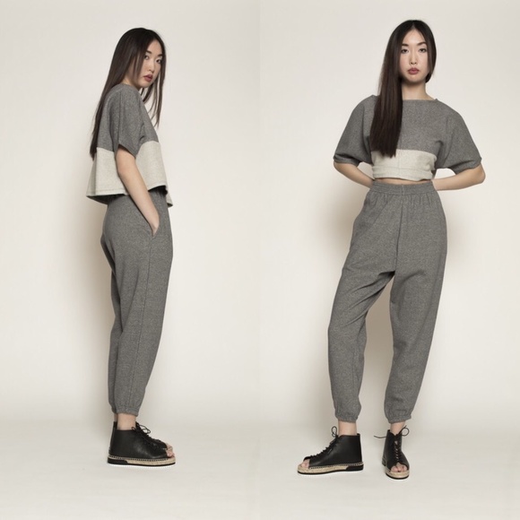 Mary Meyer French Terry Warm Up Cropped Sweatshirt - Picture 2 of 8